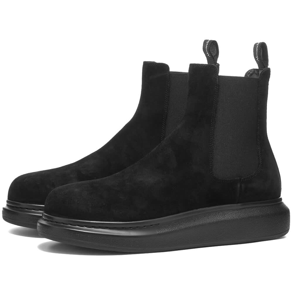 

Ботинки Alexander McQueen Suede Chelsea Wedge Sole Boot