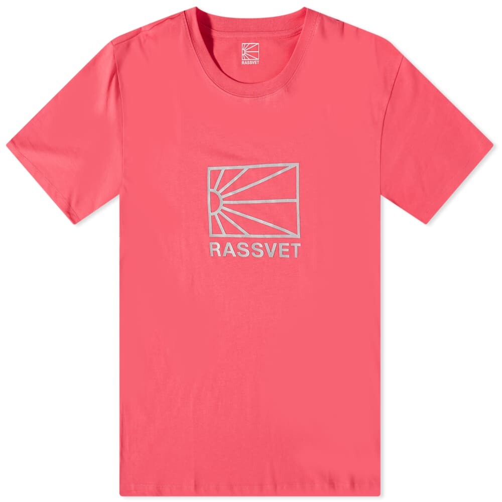 

Футболка PACCBET Logo Tee, Розовый