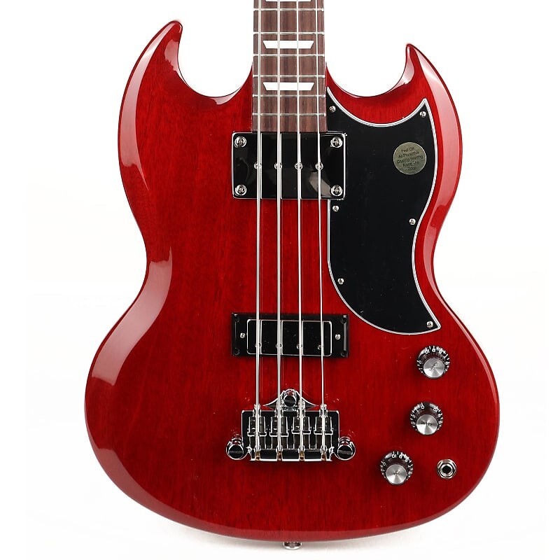 

Gibson SG Standard Bass Heritage Cherry Gibson SG Bass Cherry