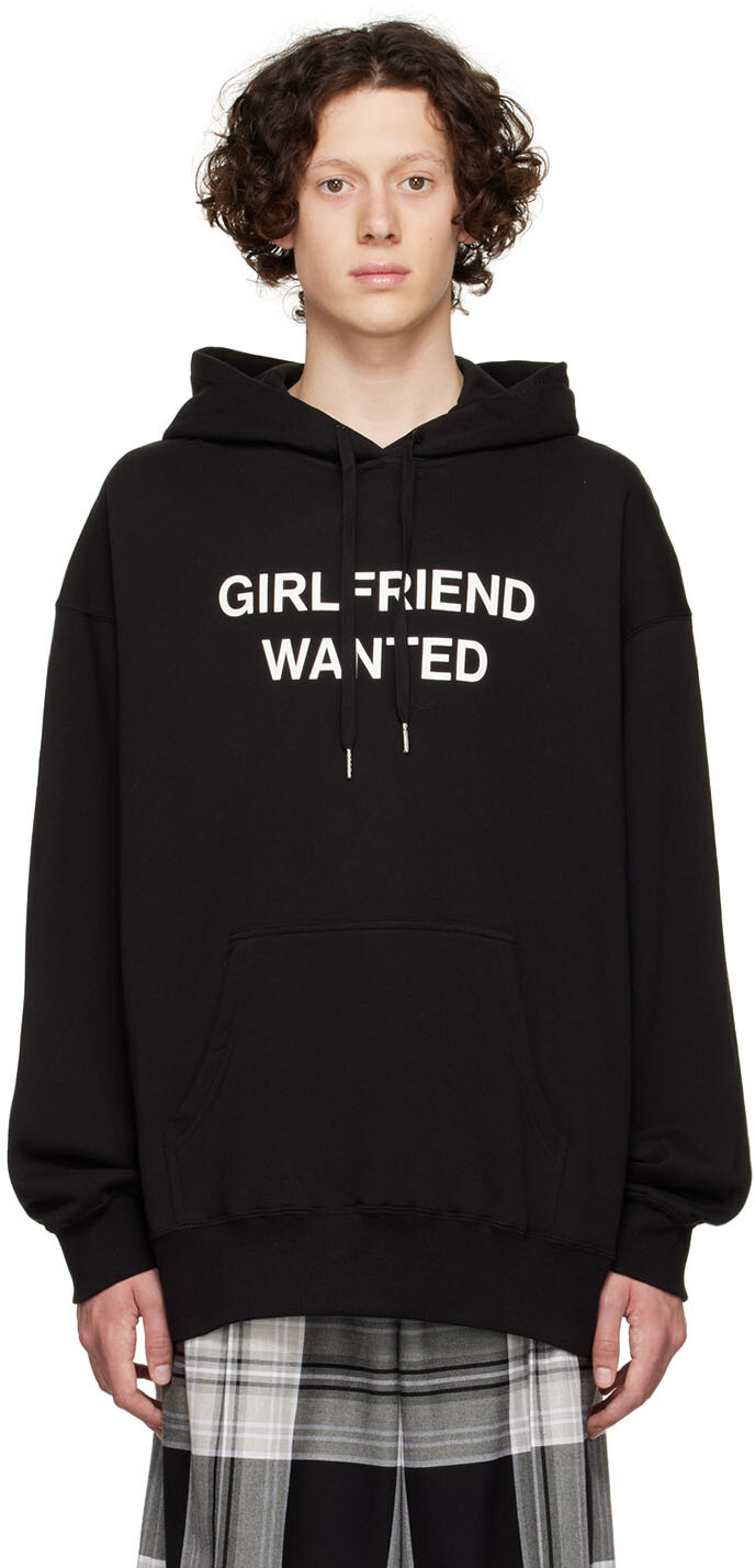 

Черный худи из органического хлопка Stolen Girlfriends Club