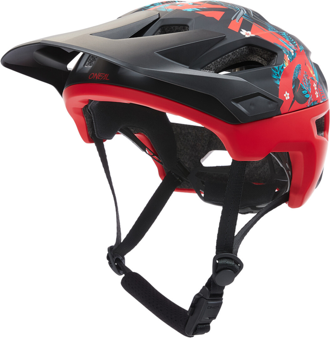 шлем oneal flare plain v 22 велосипедный черный Шлем велосипедный Oneal Trailfinder Rio V.22, мульти