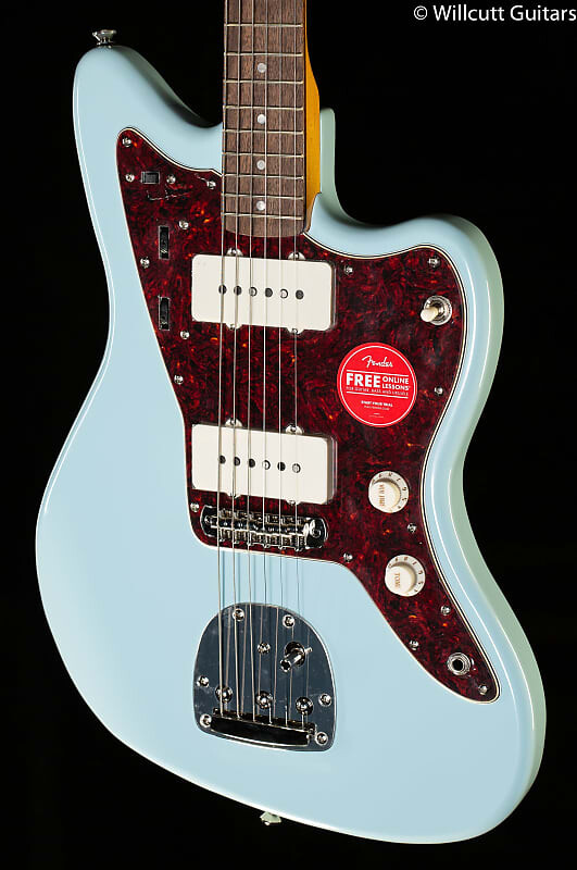 

Squier Classic Vibe '60s Jazzmaster, накладка на гриф Laurel, цвет Sonic Blue — ICSG21011722-7,50 lbs