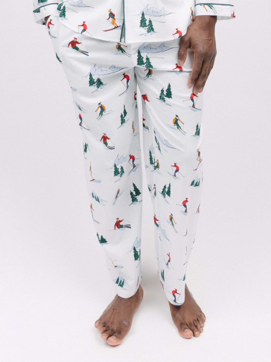 

Пижамные брюки с принтом Whistler Ski Cyberjammies, белый/мульти