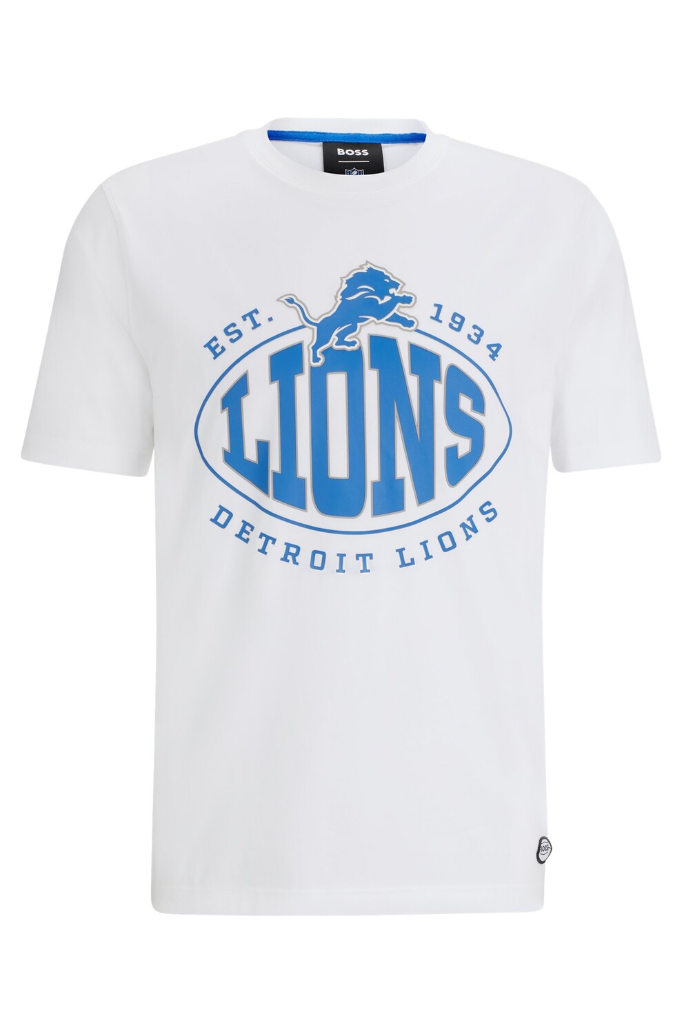 

Футболка Boss X Nfl Stretch-cotton Collaborative Branding, Lions