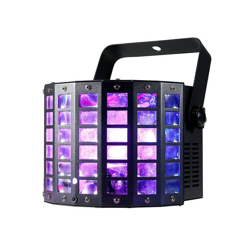 ADJ МИНИ ДЕККЕР ЛЗР | 2 в 1 светодиодный светильник для лазерных световых эффектов American DJ Mini Dekker LZR цена и фото