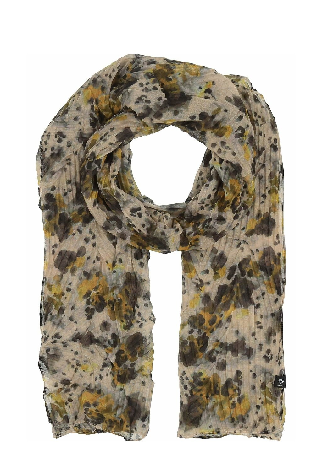 

Шарф CRINKLE ANIMAL PRINT FRAAS, хаки
