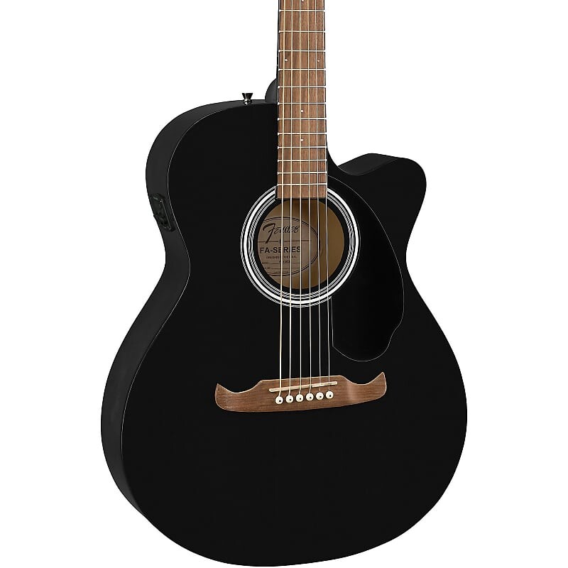 

Концертная электроакустическая гитара Fender FA-135CE, цвет черный FA-135CE Concert Acoustic-Electric Guitar