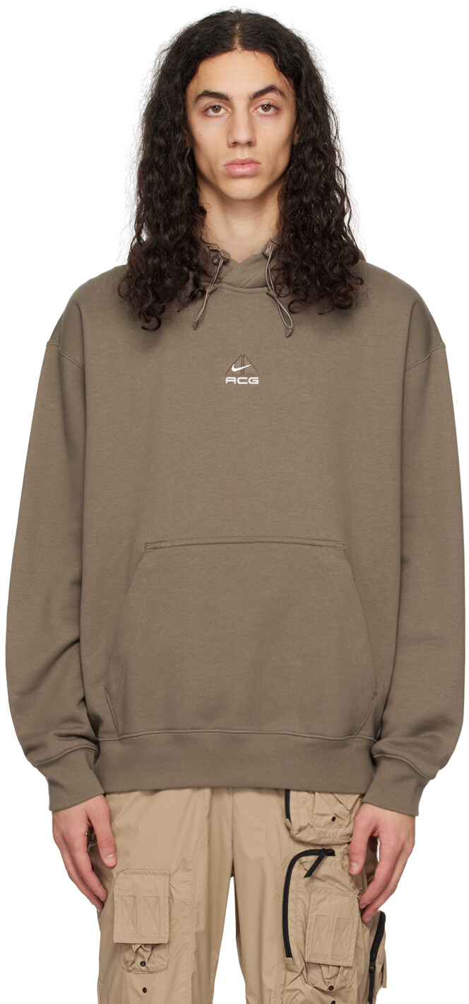 

Коричневая худи ACG Therma-FIT Nike, Коричневый, Коричневая худи ACG Therma-FIT Nike
