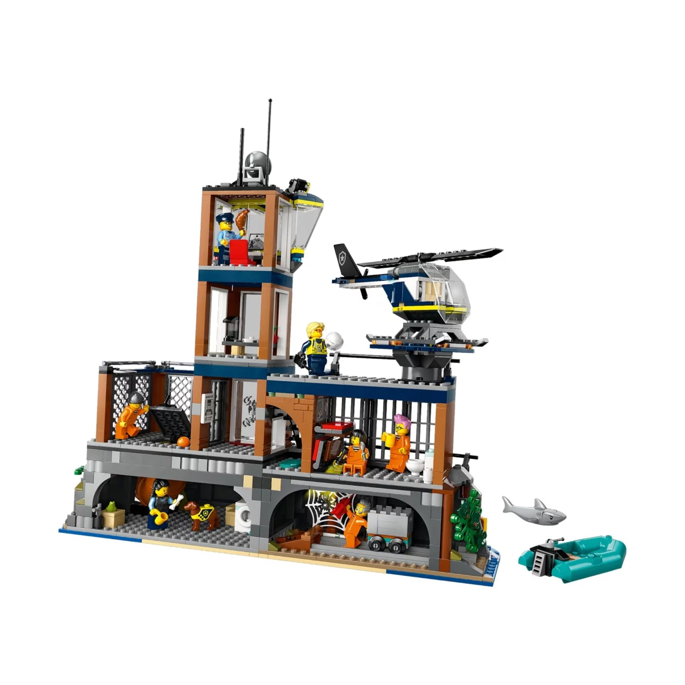 Конструктор Lego City Police Prison Island 60419, 980 деталей – купить с  доставкой из-за рубежа через платформу «CDEK.Shopping»