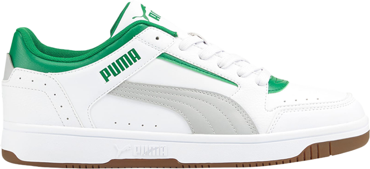 Кроссовки Puma Rebound Joy Low White Amazon Green, белый