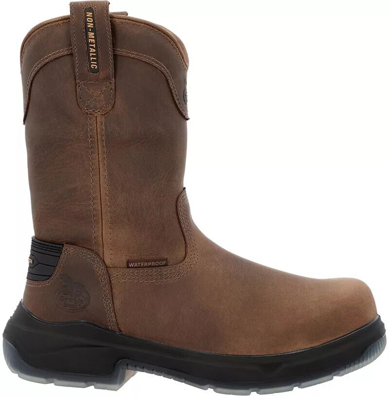 

Мужские водонепроницаемые рабочие ботинки Georgia Boots FLXPoint ULTRA с композитным носком, черно-коричневый
