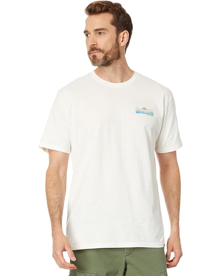 

Футболка Quiksilver Waterman Fish Flow Short Sleeve Tee, цвет Snow White