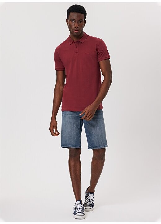 

Мужская футболка Polo Neck Dryed Rose 232 LCM 242036 NEWBERNARD GÜL KURUS Lee Cooper