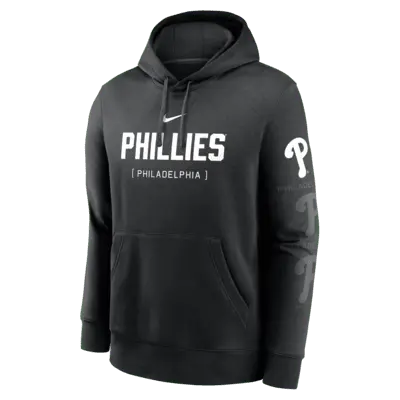 

Худи Nike Philadelphia Phillies Fashion Club, черный