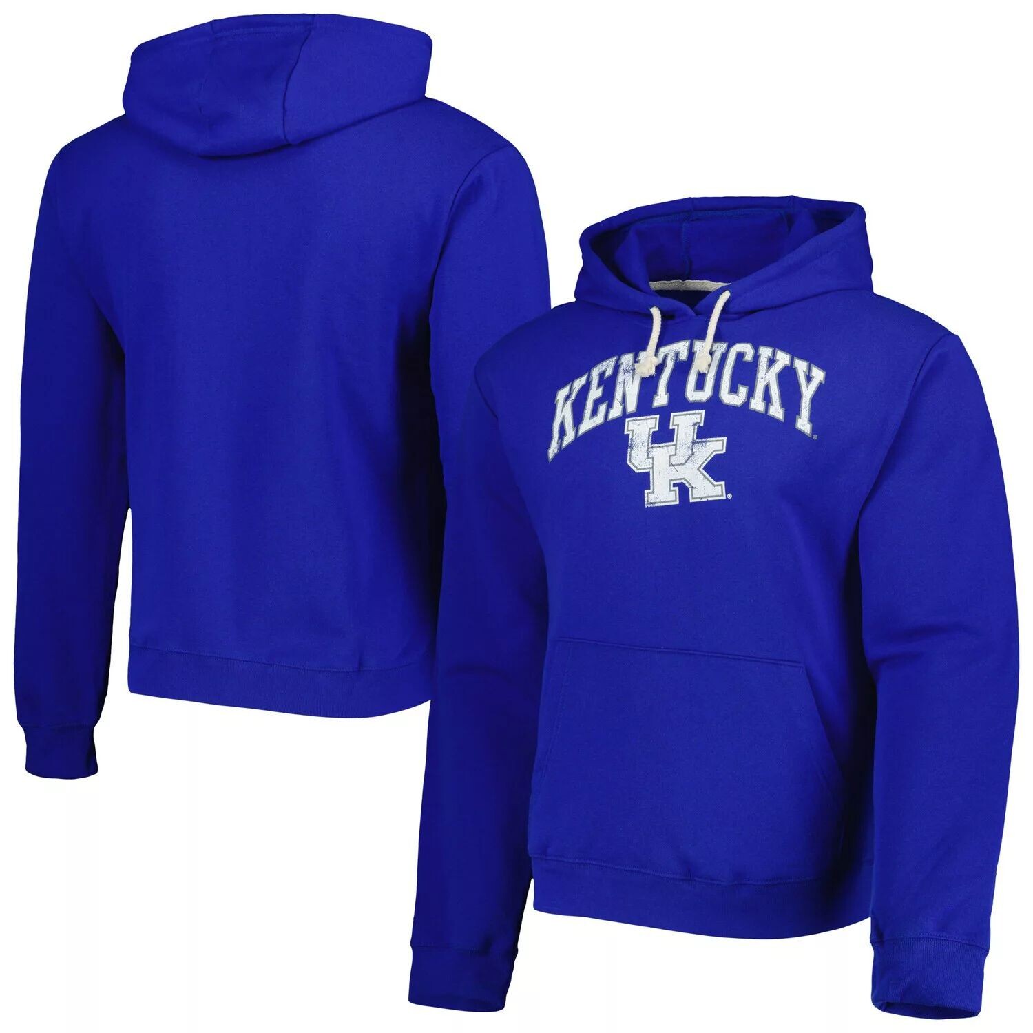 

Мужская лига университетской одежды Royal Kentucky Wildcats Arch Essential пуловер с капюшоном