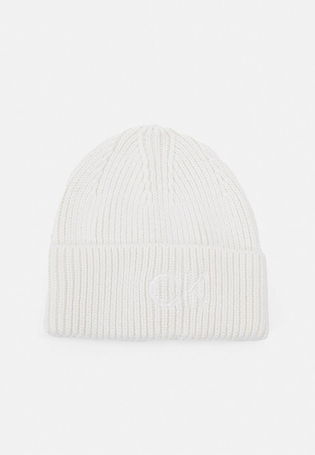 

Шапка Re Lock Beanie Calvin Klein, цвет off white
