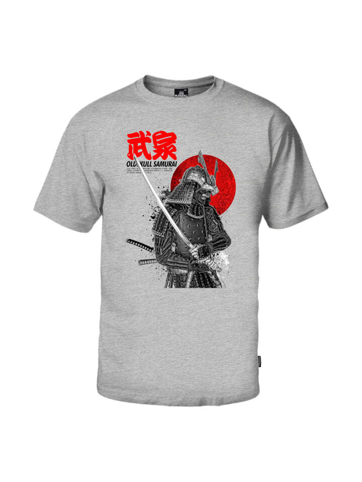 

Футболка OLDSKULL Asian Swordsman Graphic, серый