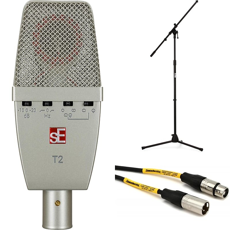 

Конденсаторный микрофон sE Electronics T2 Large Diaphragm Multipattern Condenser Microphone