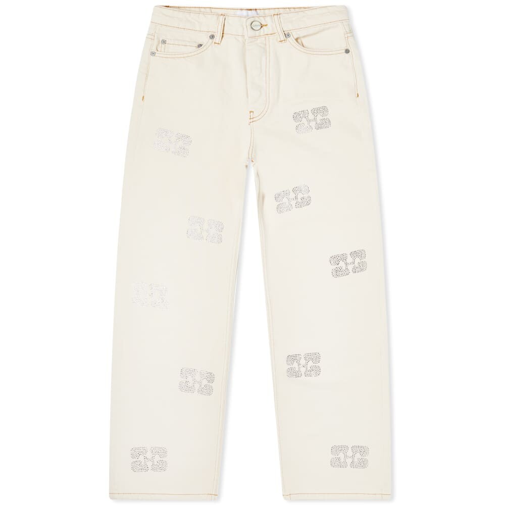 

Джинсы GANNI Sparkle Denim Izey Jean