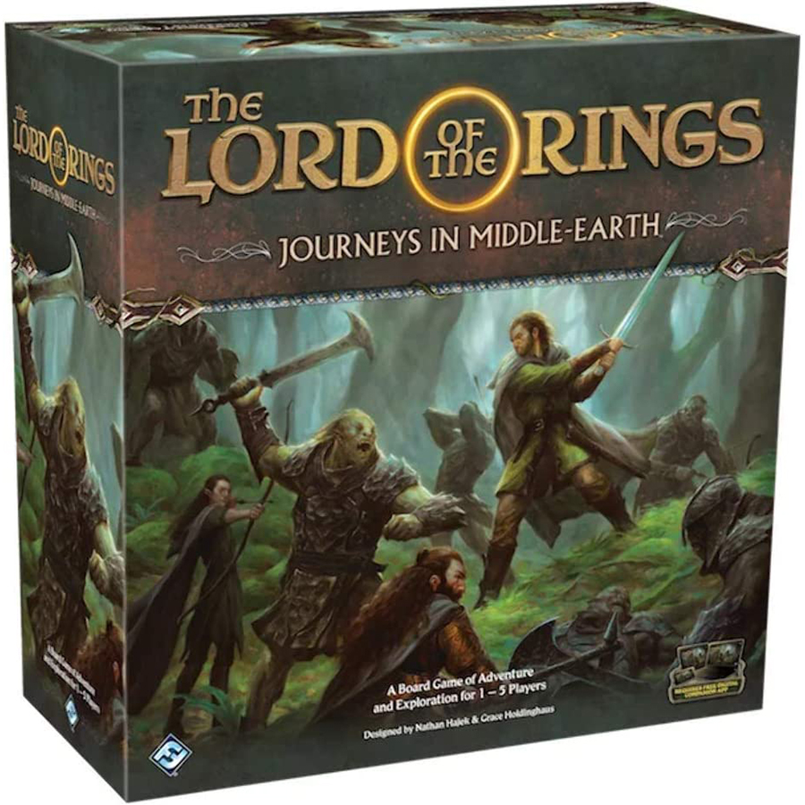 Настольная игра Fantasy Flight Games The Lord of the Rings: Journeys in  Middle-earth