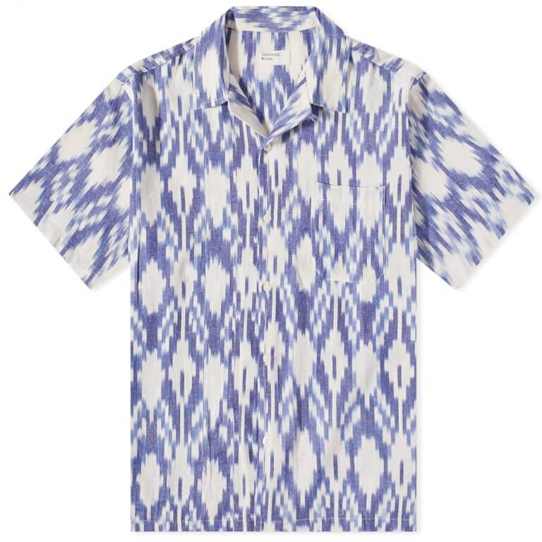 

Рубашка Universal Works Summer Ikat Road, бежевый