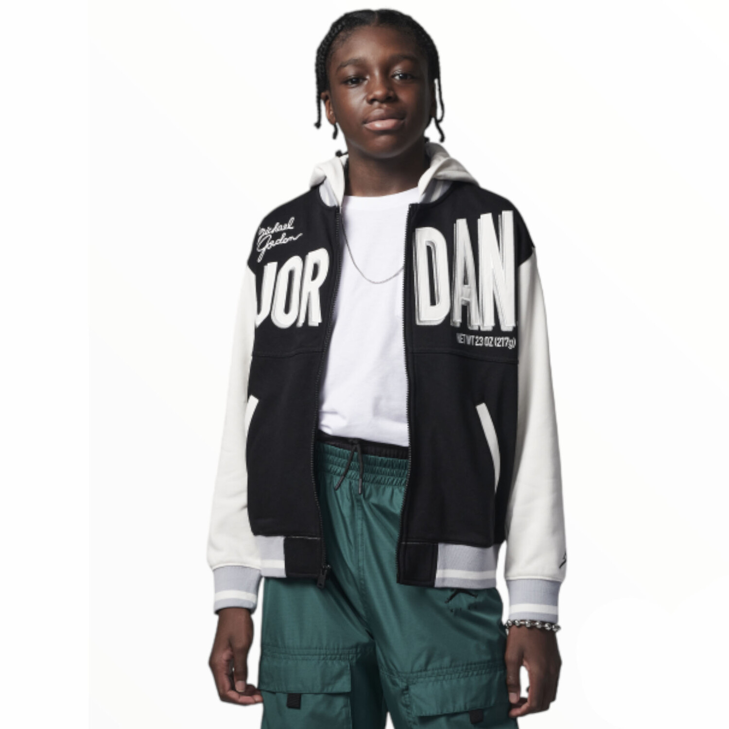 

Куртка Nike Jordan Jumpman, черный/белый