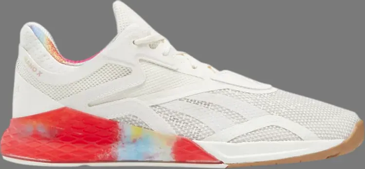 

Лимитированные кроссовки nano x 'pride' Reebok, белый