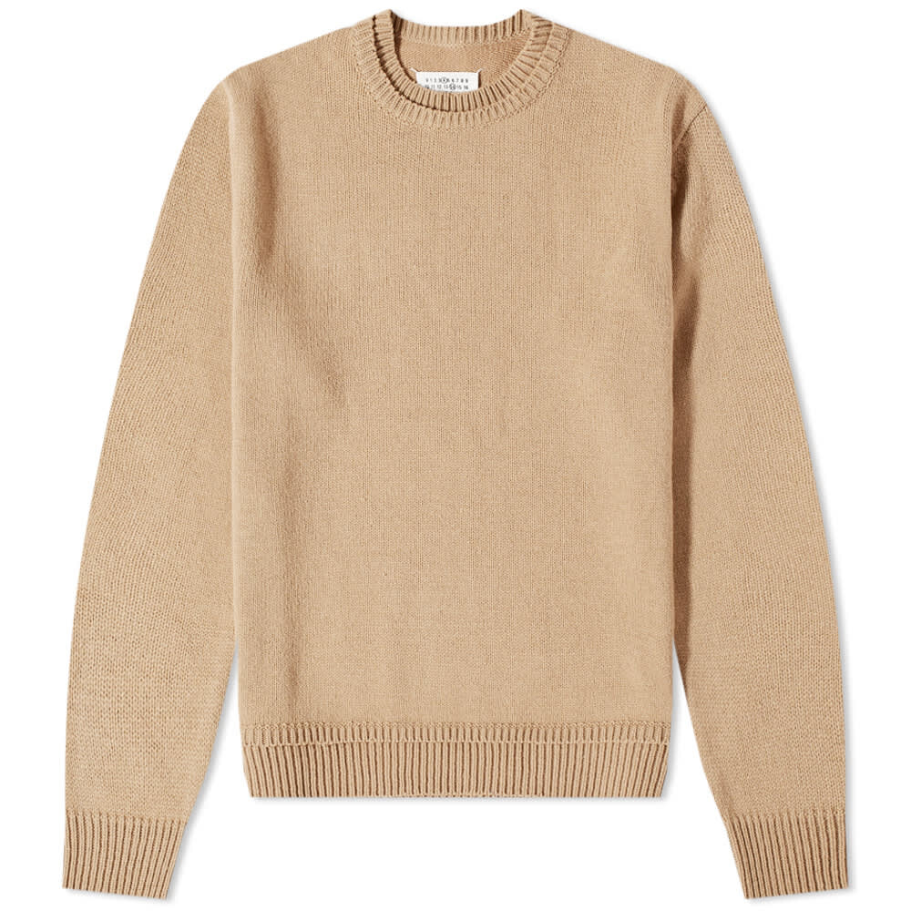 

Джемпер Maison Margiela Insert Crew Knit, Коричневый