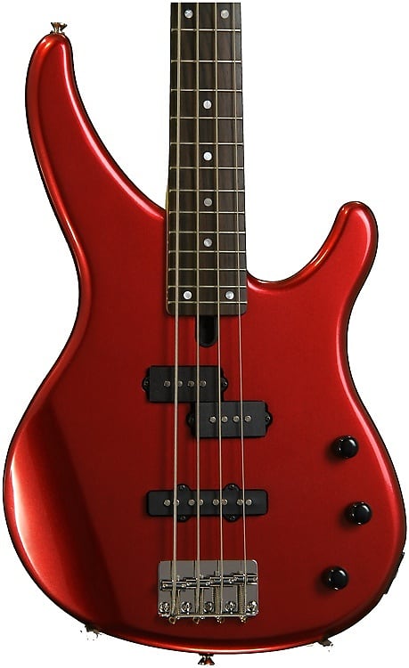 цена Бас-гитара Yamaha TRBX174 - красный металлик TRBX174 RM