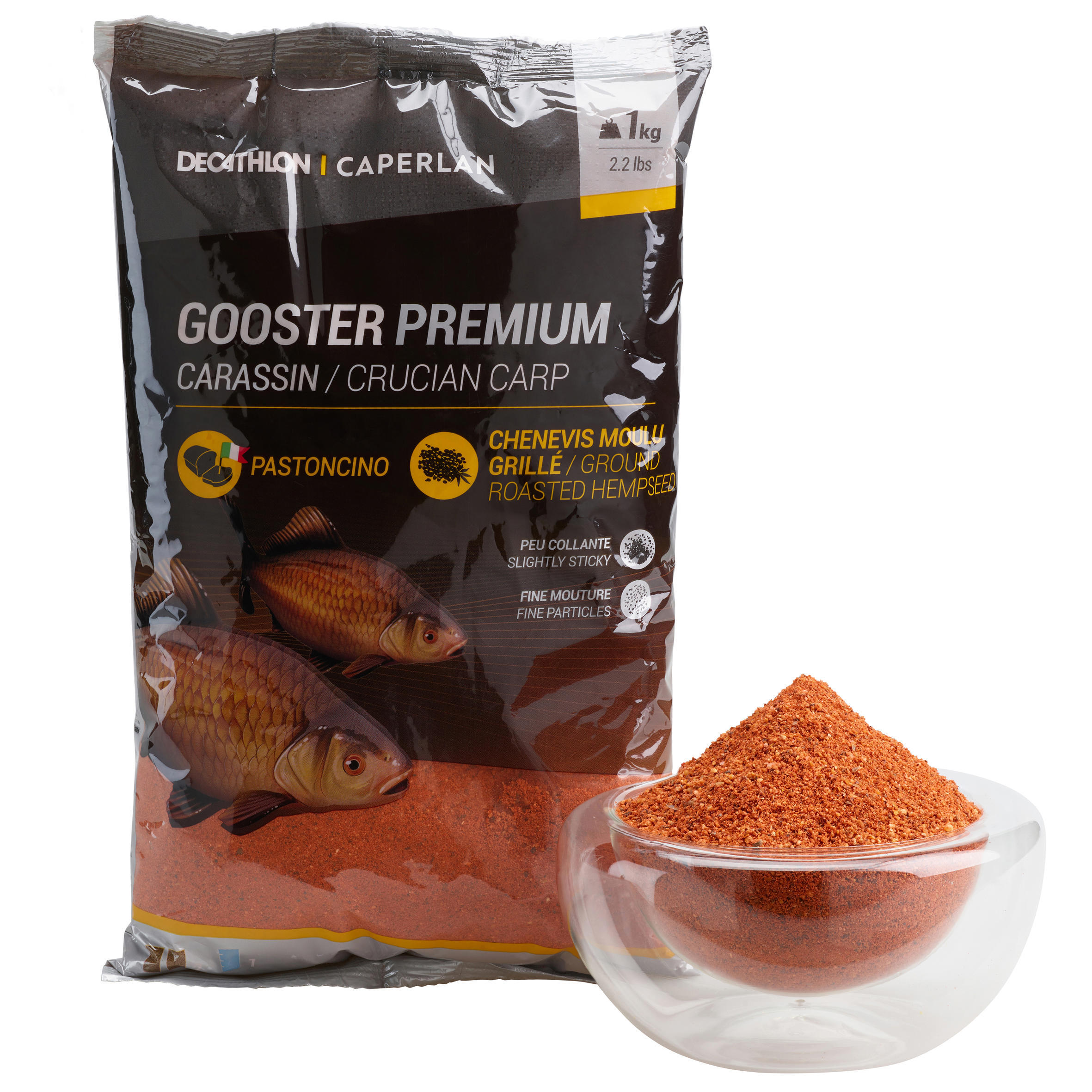 Прикормка Gooster Premium Roach Pond 1 кг CAPERLAN