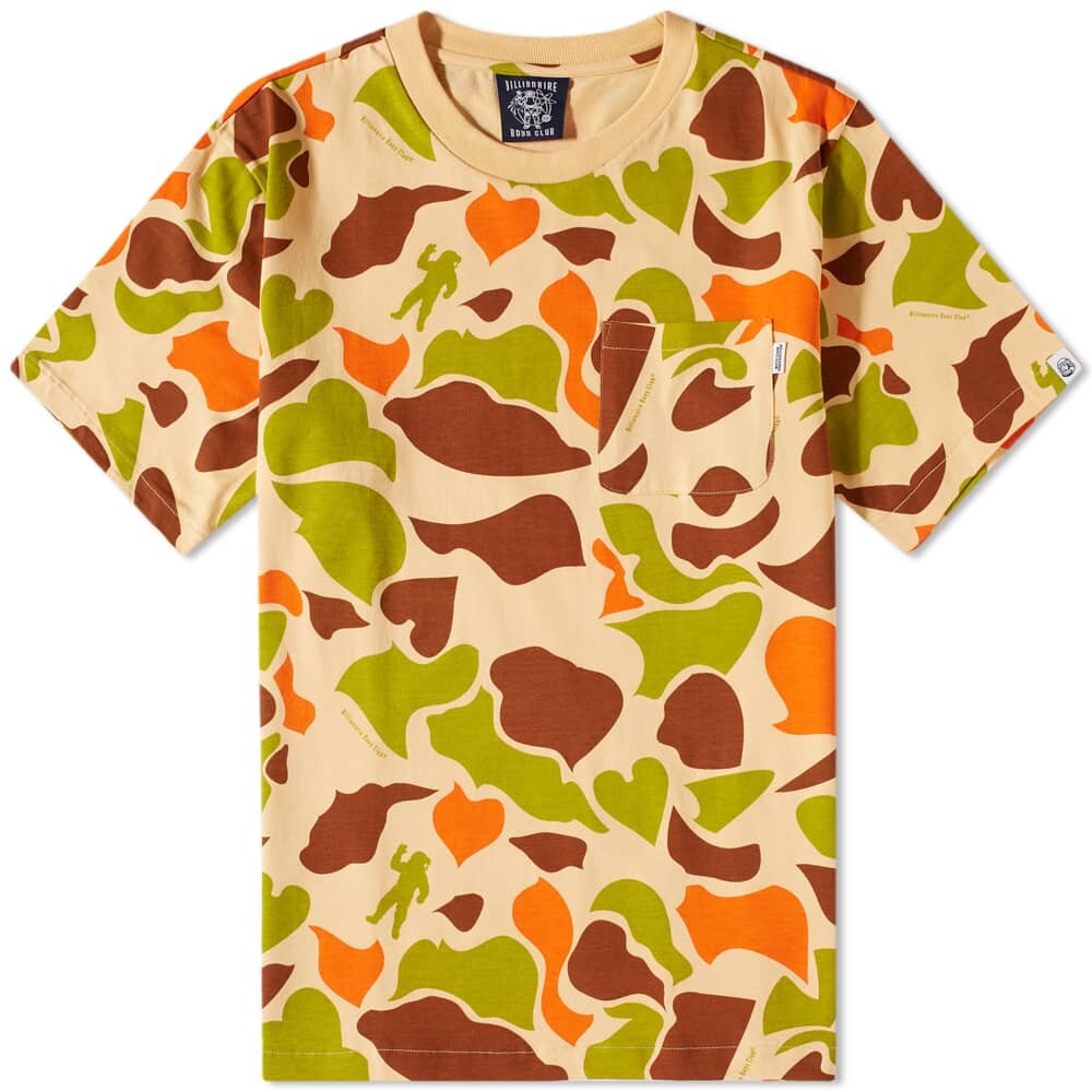 

Футболка Billionaire Boys Club Camo Pocket Tee, Оранжевый