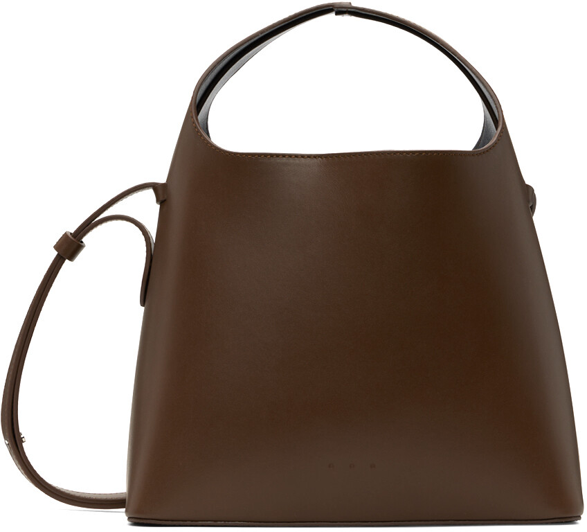 

Эксклюзивная коричневая сумка через плечо SSENSE Mini Sac Aesther Ekme