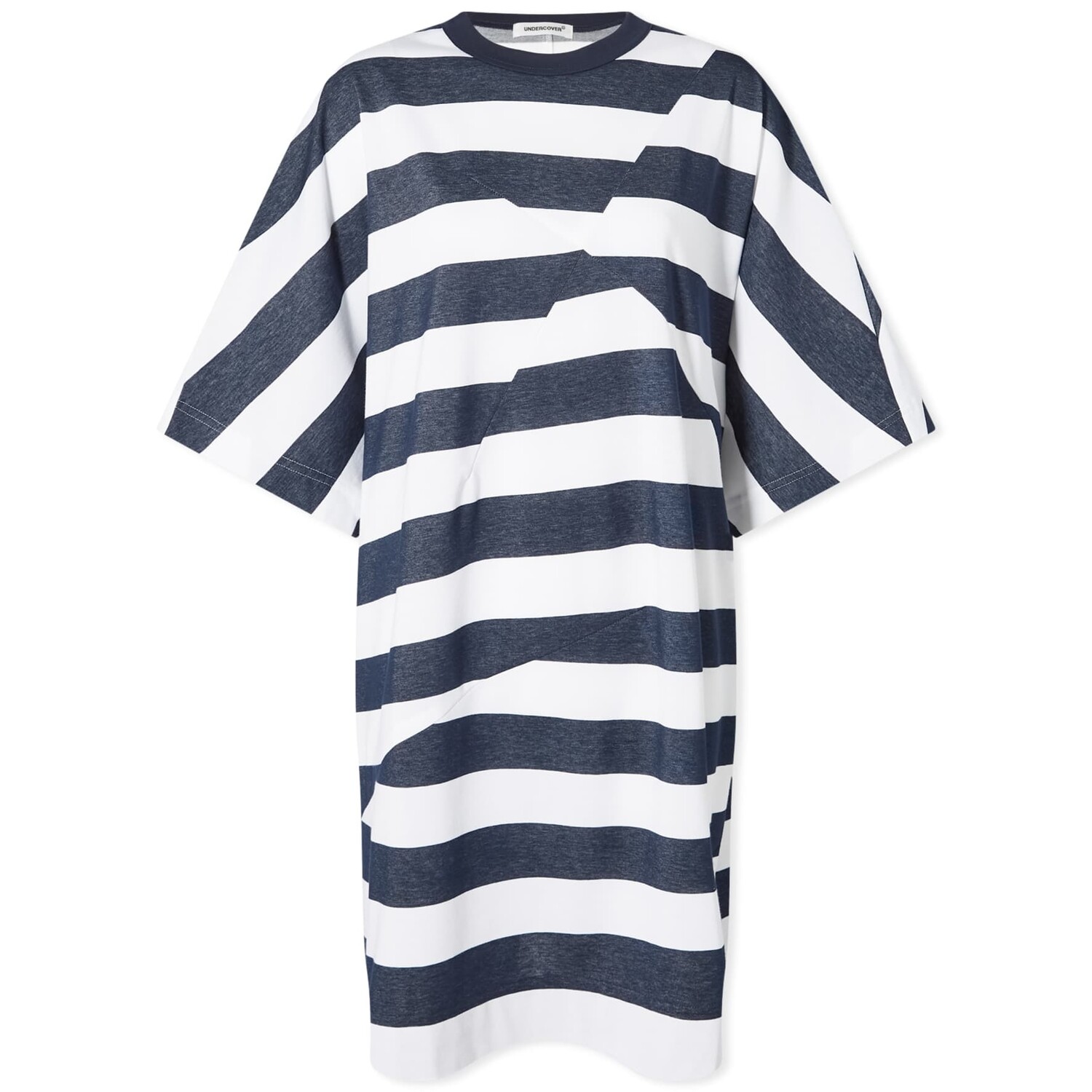 

Платье-футболка Undercover Striped, темно-синий/белый
