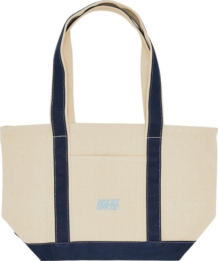 

Сумка Bricks & Wood Logo Boat Tote Navy, синий