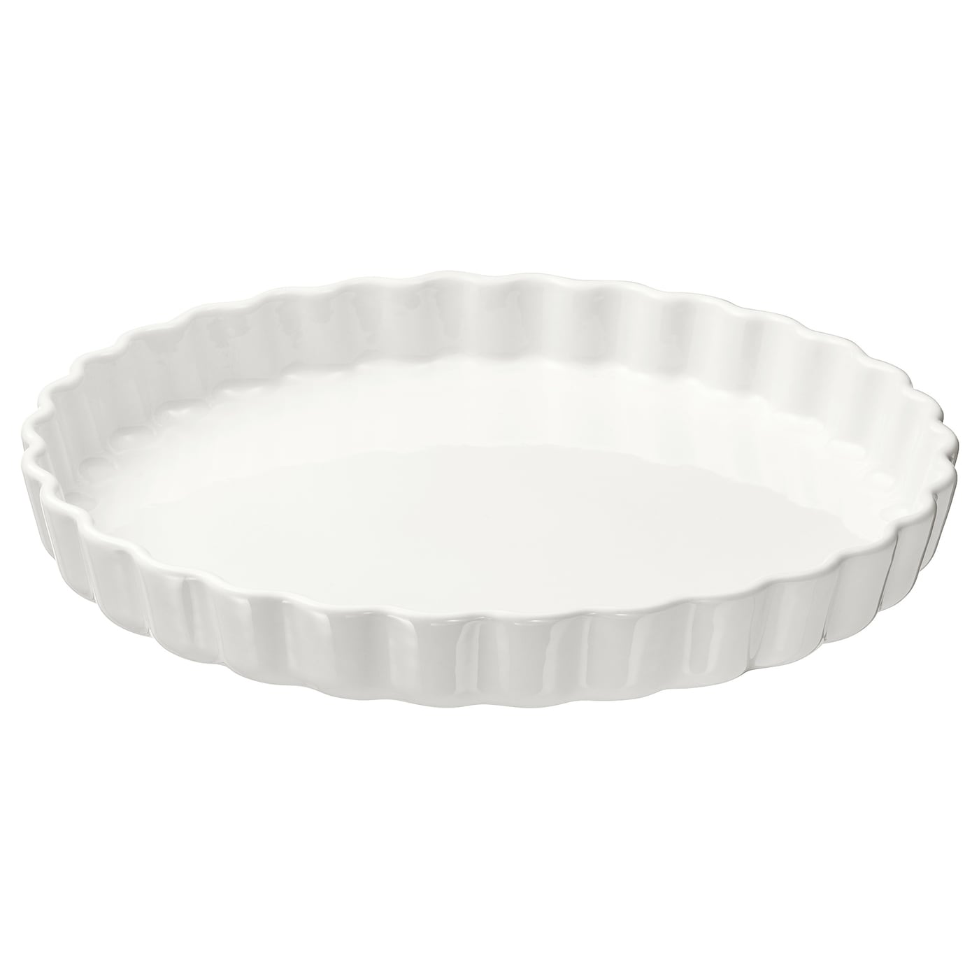 VARDAGEN ВАРДАГЕН Форма для открытого пирога, белый с оттенком, 32 см IKEA форма для выпечки ikea vardagen 38x29 серебристый