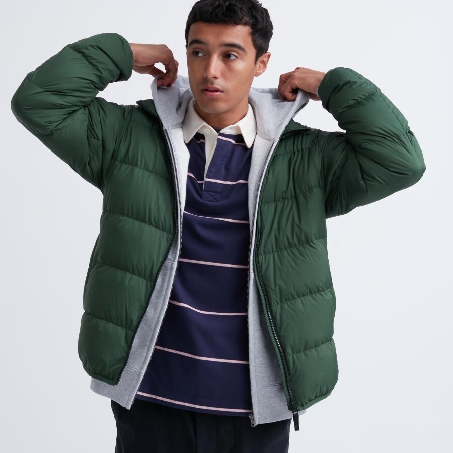

Пуховик Uniqlo Ultra Light, зеленый