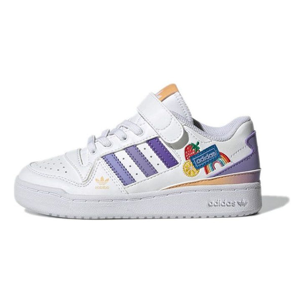 

Кроссовки Adidas Forum Low J 'Fruits & Rainbow Patches', Белый