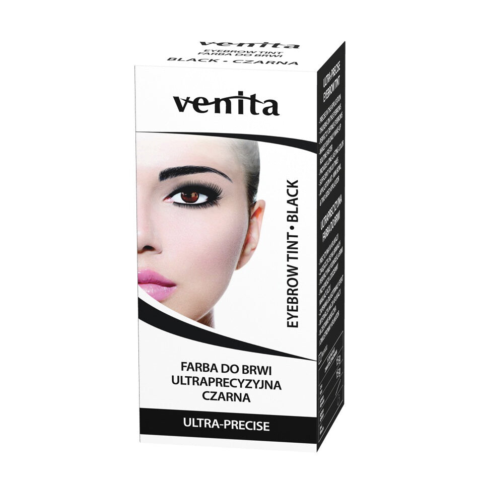 

Venita Ультраточная краска для бровей Черная 30г