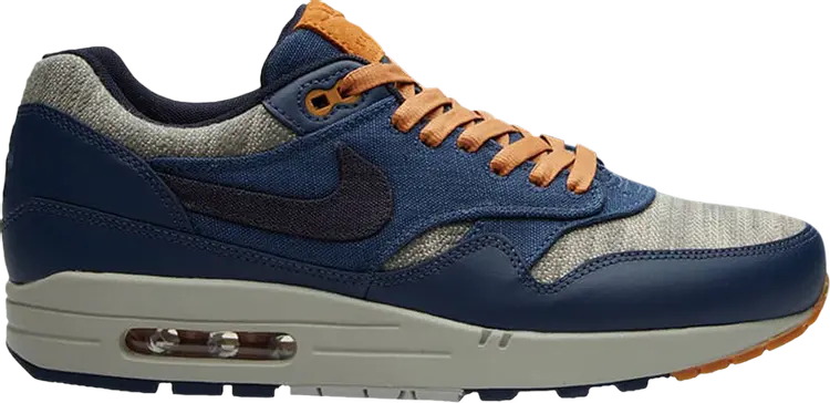 

Кроссовки Nike Air Max 1 Premium 'Midnight Navy Cider', синий