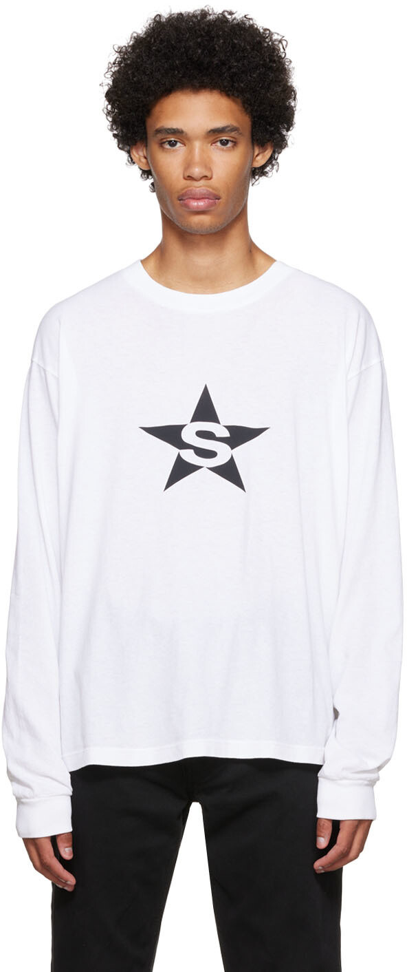 

Белая футболка с длинным рукавом S-Star SEEKINGS