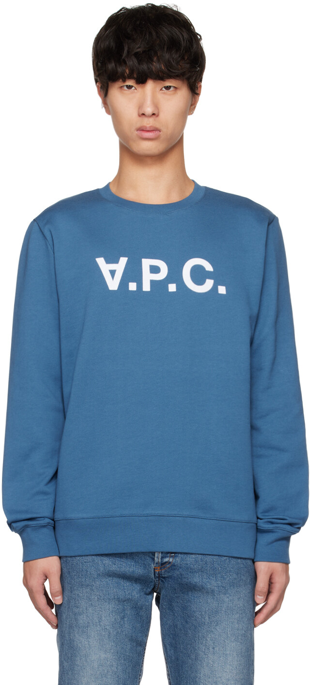

Синяя толстовка VPC A.P.C., Синий