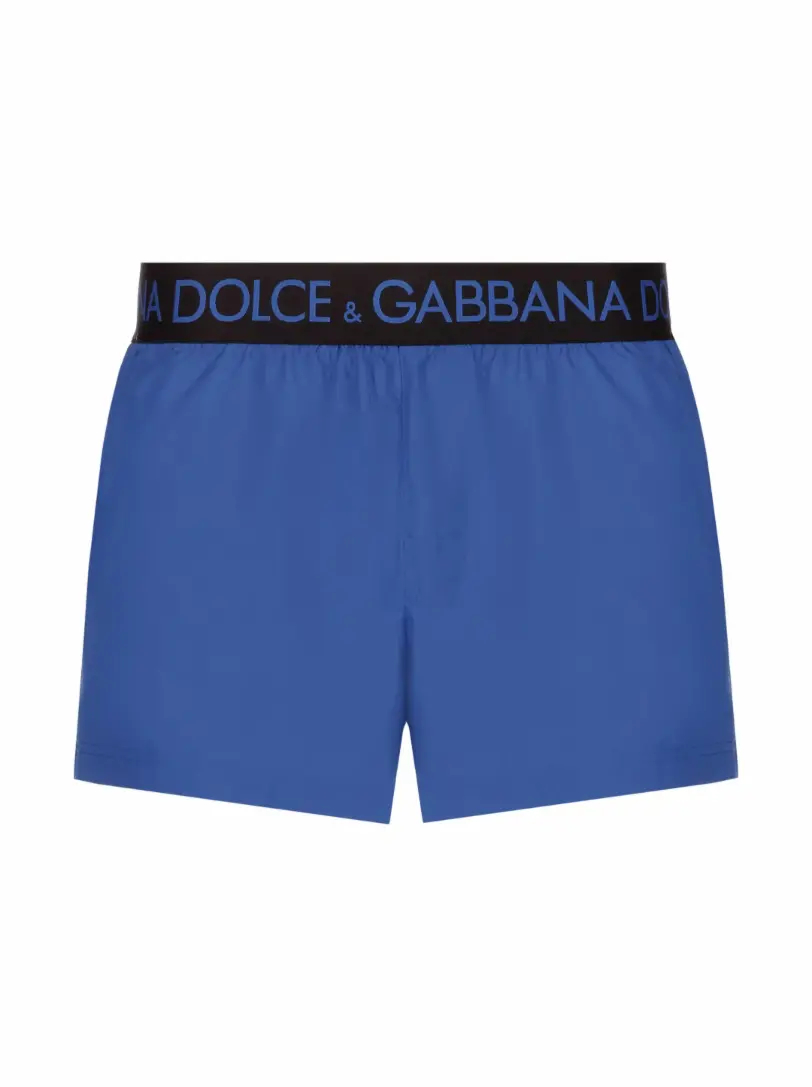 цена Плавки-шорты с логотипом Dolce&Gabbana