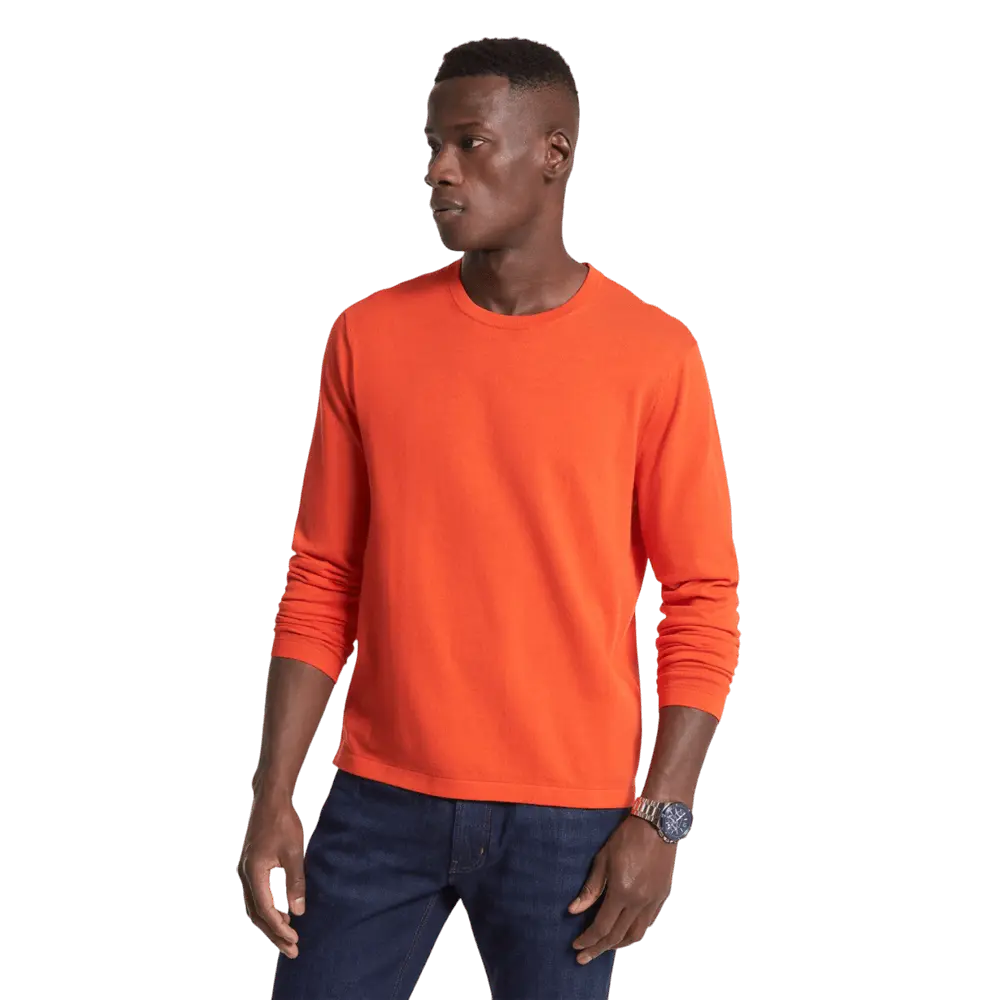 

Свитер Michael Kors Cotton Jersey Crewneck, оранжевый