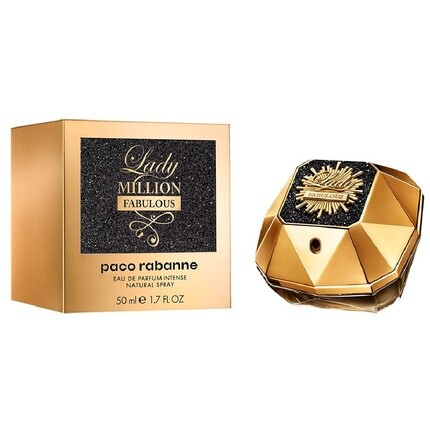 

Paco Rabanne Lady Million Fabulous Eau de Parfum Intense 50 мл Натуральный спрей с алоэ вера