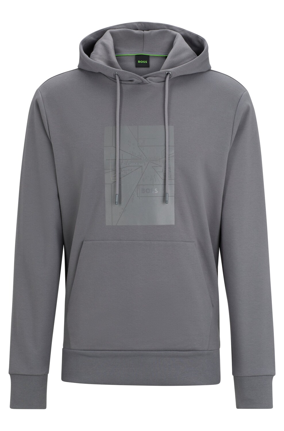 

Толстовка Boss Regular-fit With Seasonal Artwork, серый