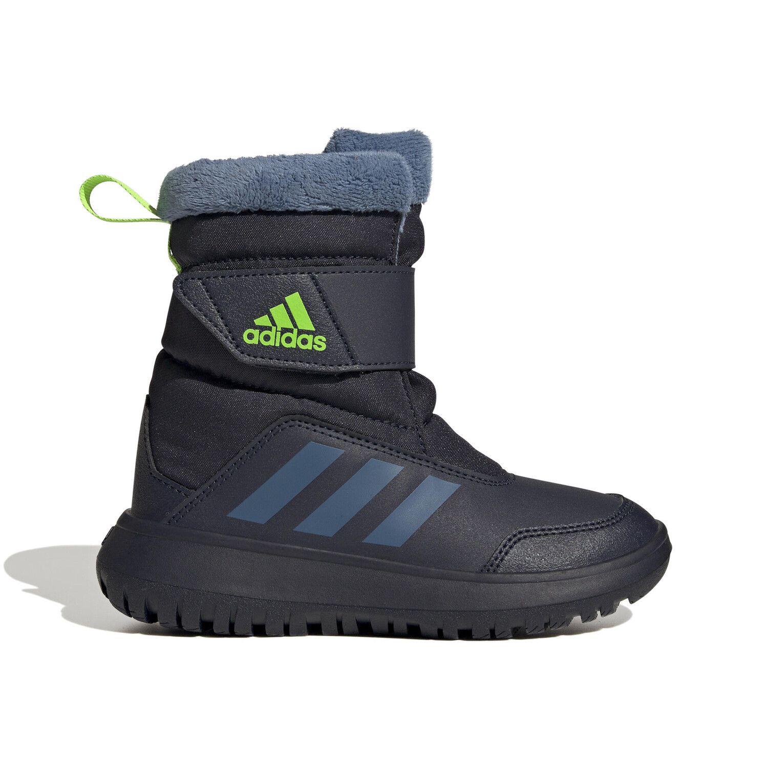 Детские ботинки adidas Winterplay, черный/черный/темно-синий – заказать подоступной цене из-за рубежа в «CDEK.Shopping»