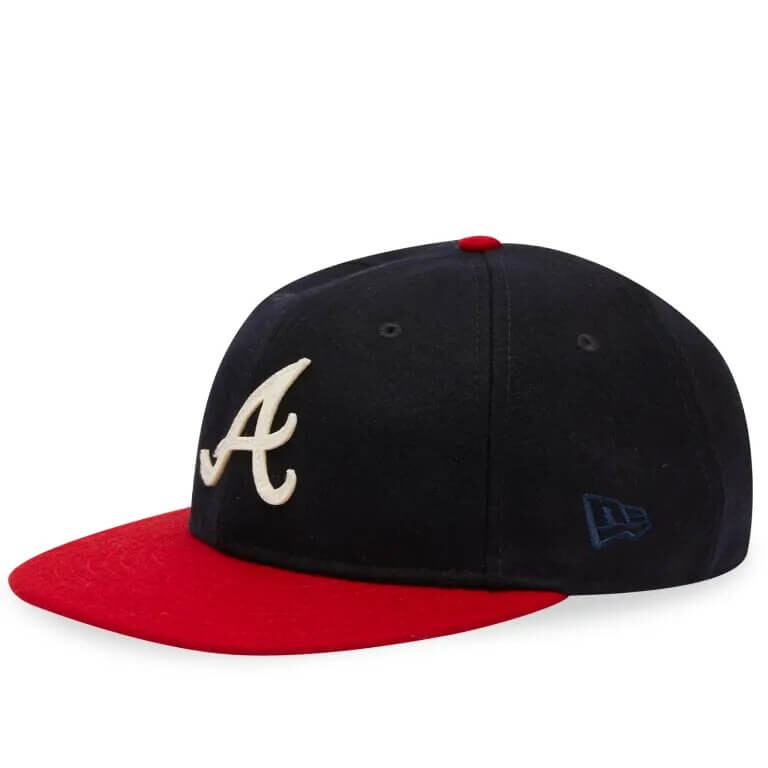 Бейсболка New Era Atlanta Braves Heritage Series 9fifty, красный/темно-синий бейсболка new era new york giants 9fifty adjustable синий