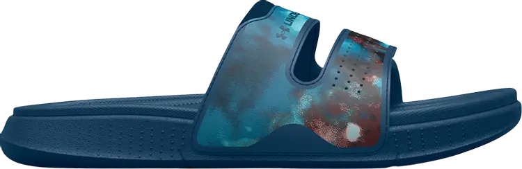 

Сандалии Under Armour Wmns Ansa Studio Slide Graphic - Fuse Teal, бирюзовый