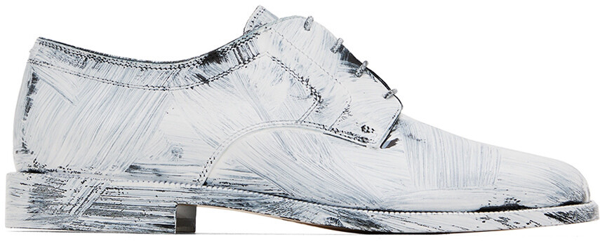 

Черно-белые оксфорды Bianchetto Maison Margiela