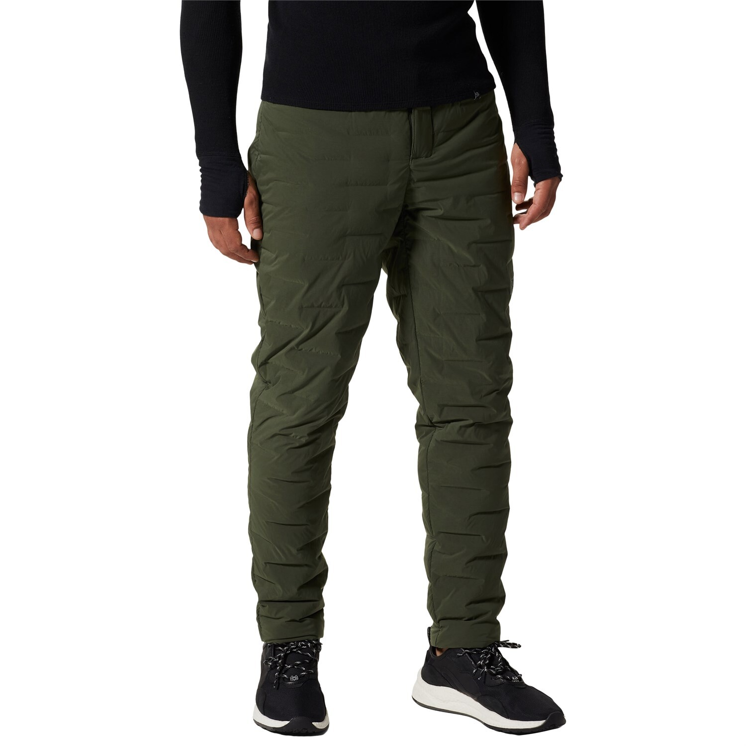 

Брюки Mountain Hardwear StretchDown, зеленый